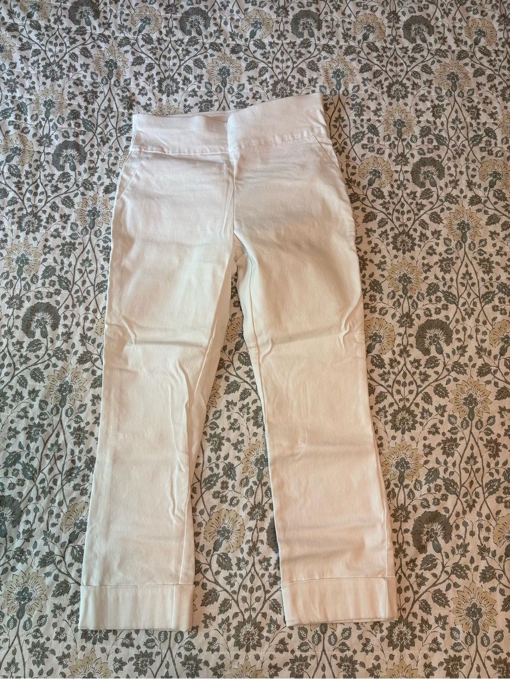 New York & Company White Straight-Leg Women's Jeans